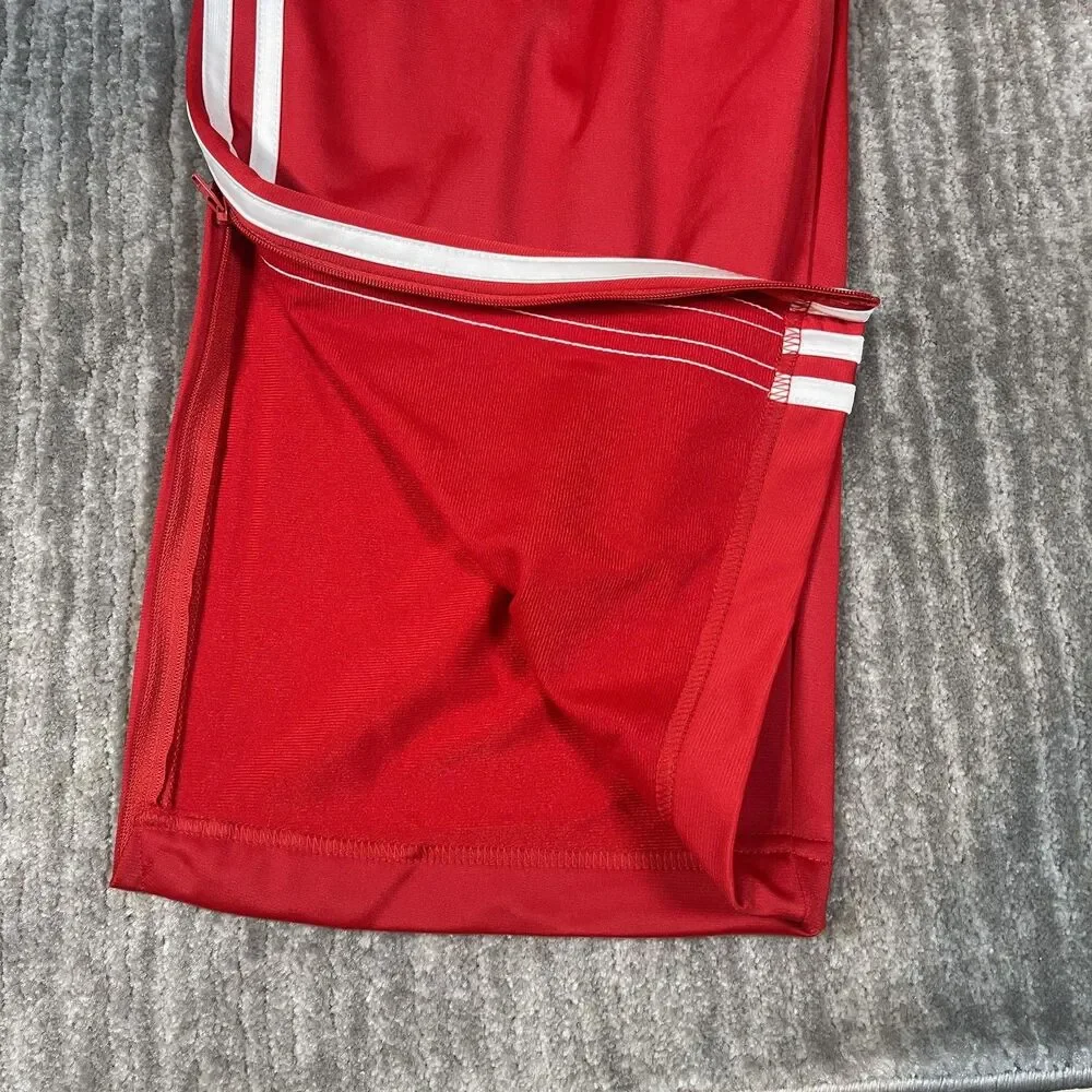 Adidas Originals Firebird Track Suit Mens 2XL Red 3-Stripes Set KD8307 KD8319